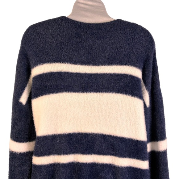 Arula Women's Sweater Multicolor Size 0X Crew Neck Long Sleeve Pullover Striped - Picture 8 of 14